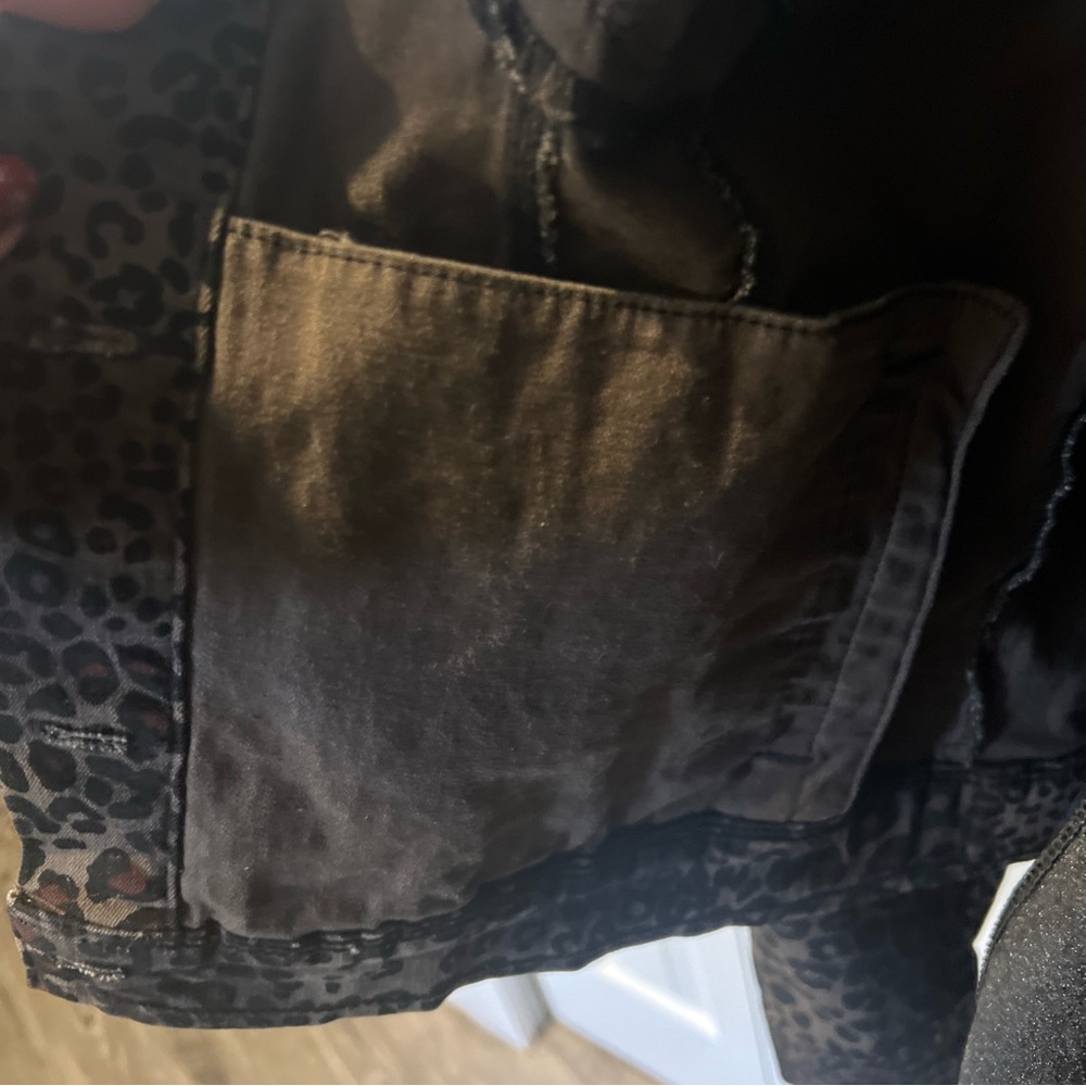NINE WEST Leopard Print Women's Jacket - Picture 7 of 10
